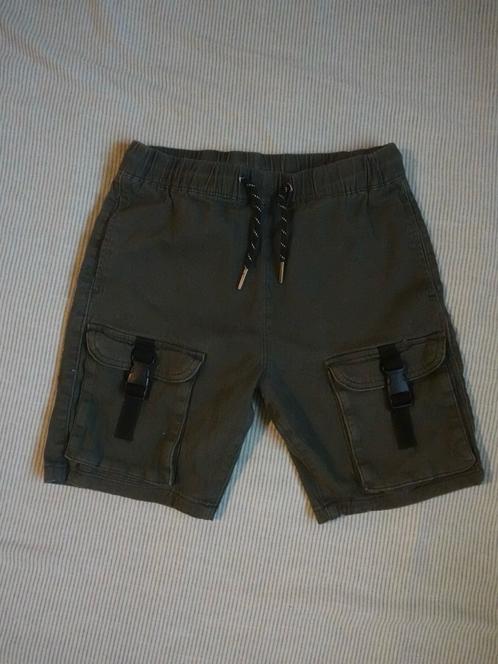 Ring of Fire Kids Cargo Shorts - Olive Green